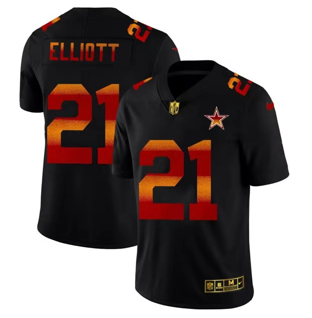 Men's Dallas Cowboys Active Player Custom Black Fashion Limited Stitched Jersey Men's Dallas Cowboys Active Player Custom Black Fashion Limited Stitched Jersey